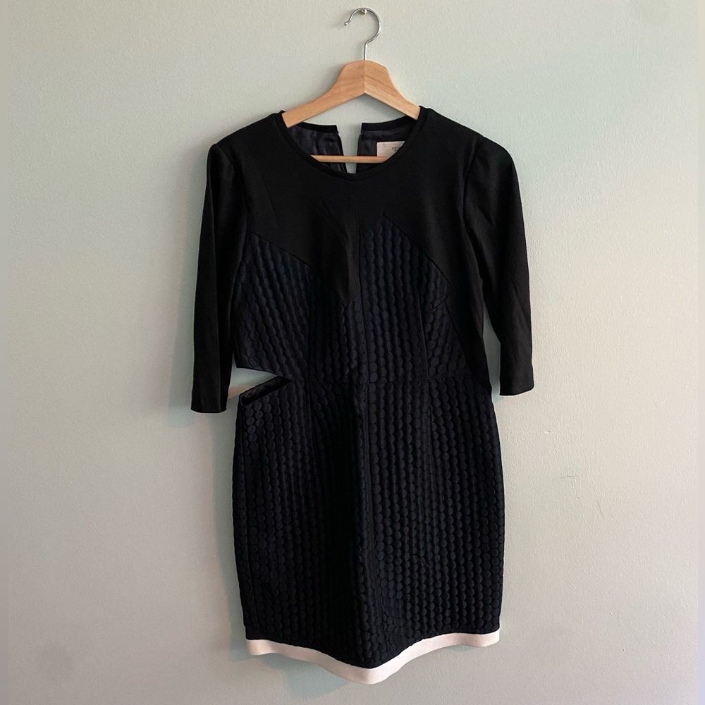 PRINGLE OF SCOTLAND CUTOUT DRESS